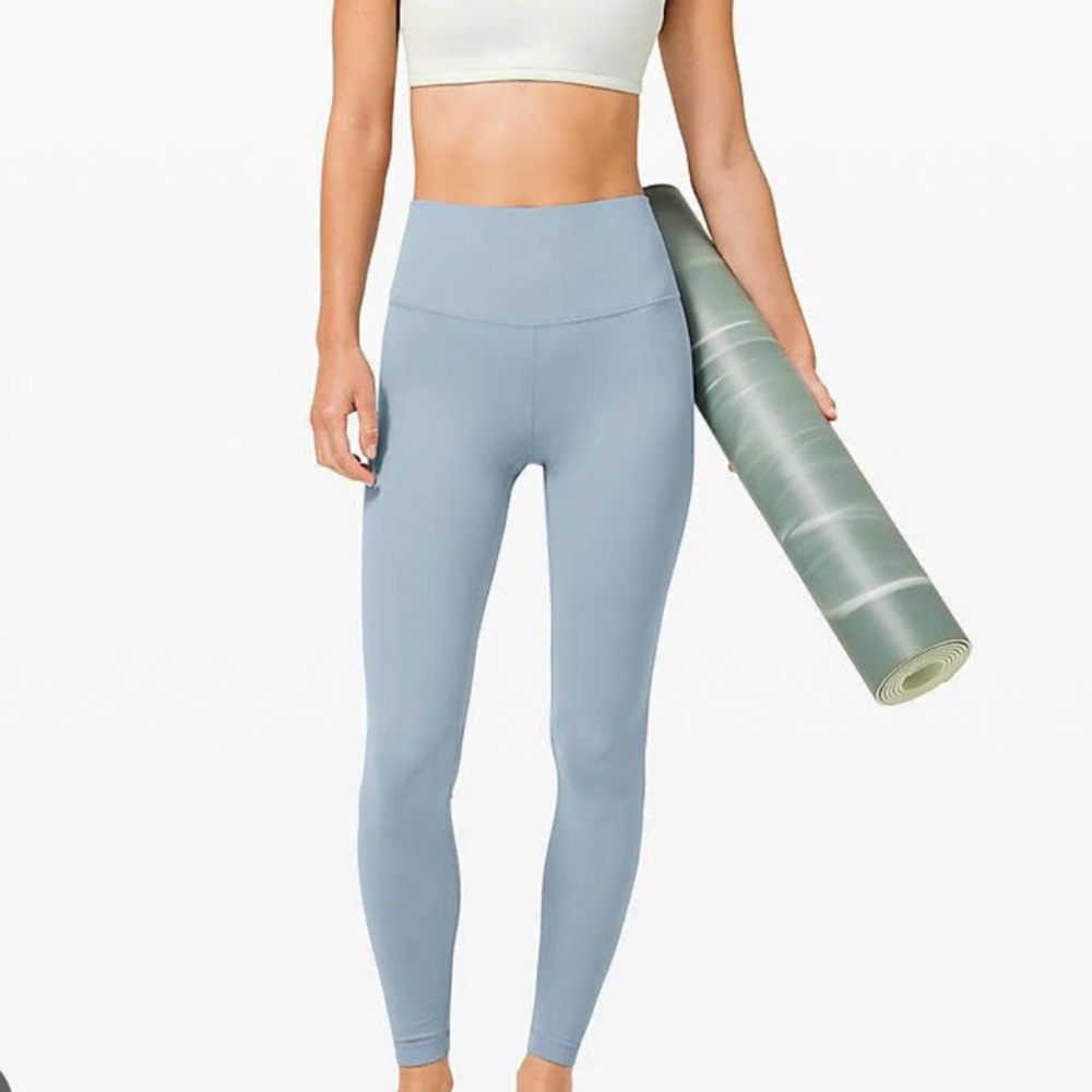 Lululemon Women's Align HR Yoga Leggings - Blue